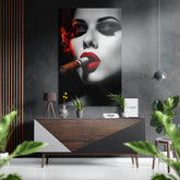 Cuban Brushed Aluminum Dibond Wall Art.